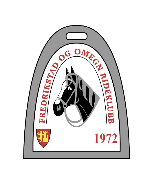 logo bilde Fredrikstad og omegn rideklubb